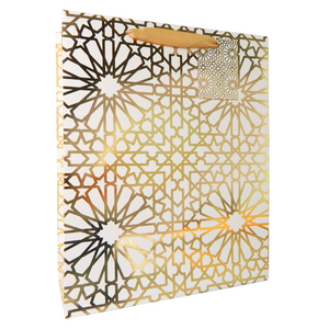 Geo Gold Gift Bag