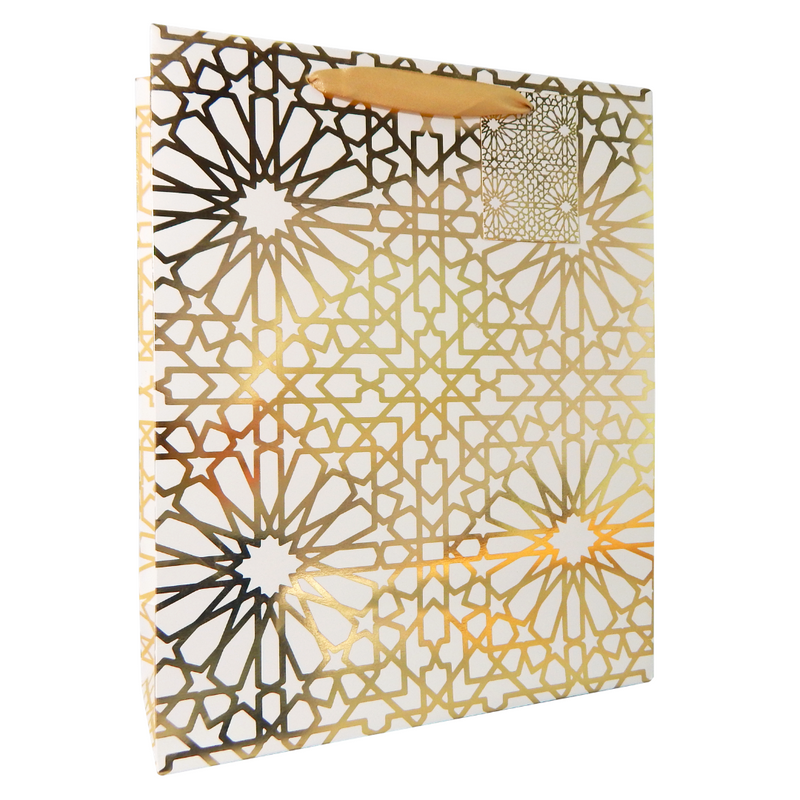 Geo Gold Gift Bag