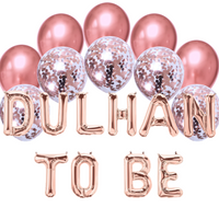 Balloon Bundle - Dulhan To Be - Rose Gold
