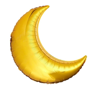 Moon Foil Balloon - Gold