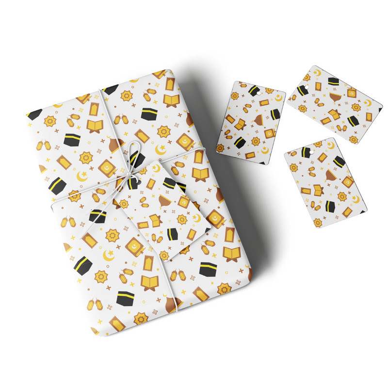 Kaaba Gift Wrap & Tag