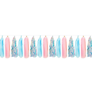 Paper Tassels (15pcs) - Pastel & Iridescent