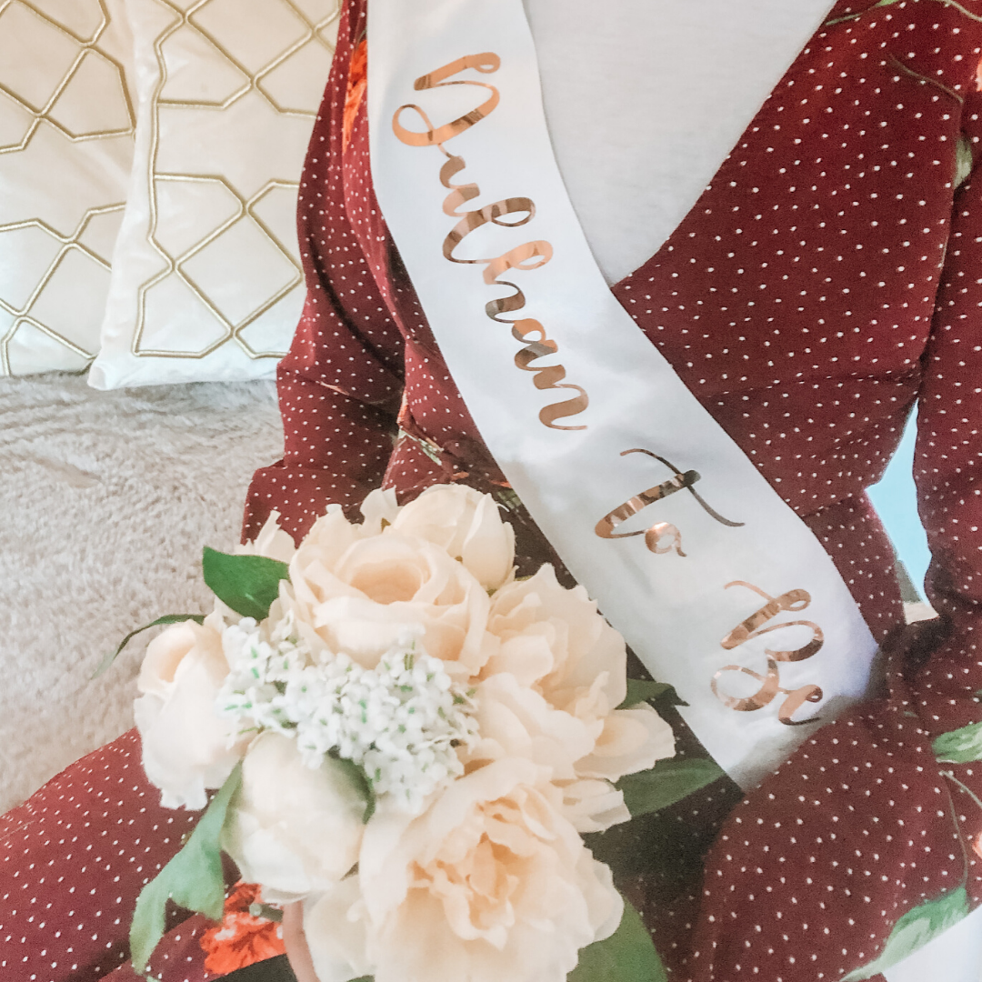 Team Dulhan & Dulhan To Be Sashes - 8 pack