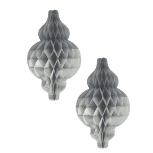 Lantern Honeycombs (2pk) - Grey