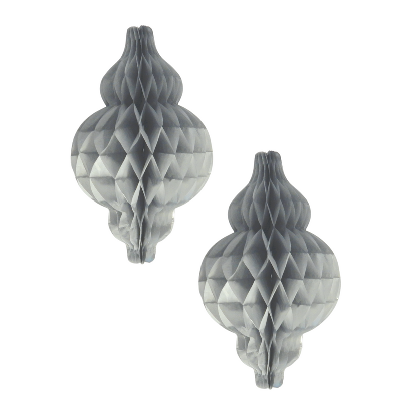 Lantern Honeycombs (2pk) - Grey