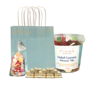 Moon & Stars Treat Bag Bundle (10pk) - Blue
