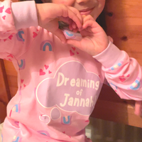 Dreaming of Jannah Kids Pyjamas - Purple & Pink (6-7yrs)