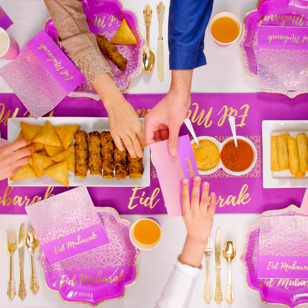 Party In A Box - Eid - Purple & Gold