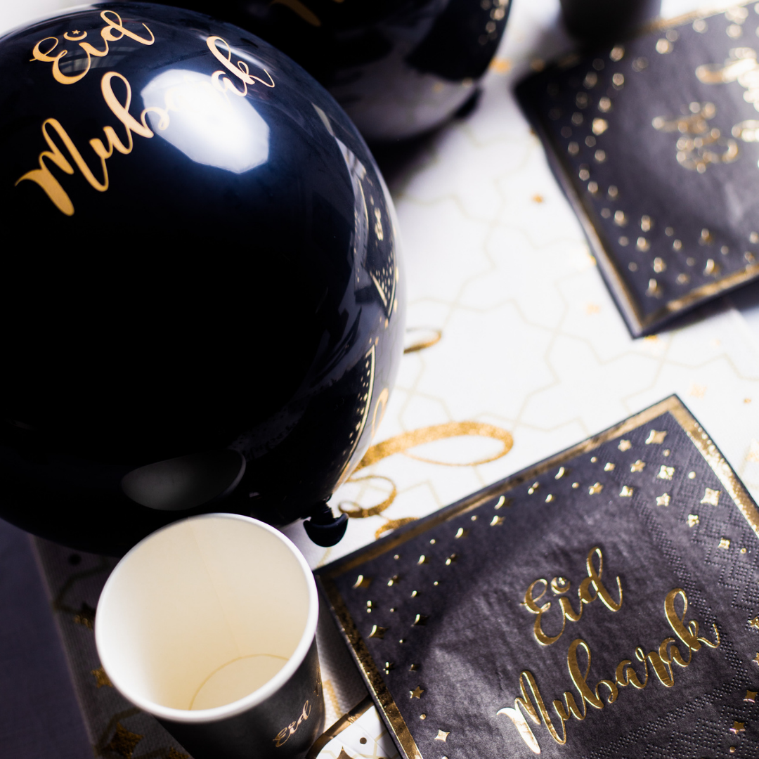 Party In A Box - Eid - Black & Gold